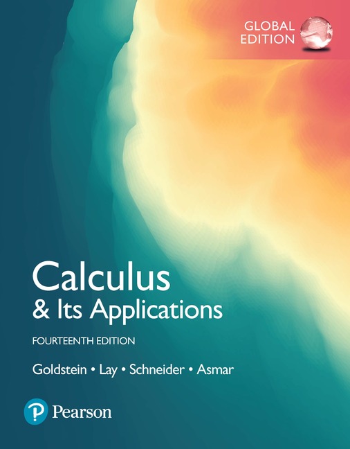 Calculus & Its Applications: Global Edition, 14/e